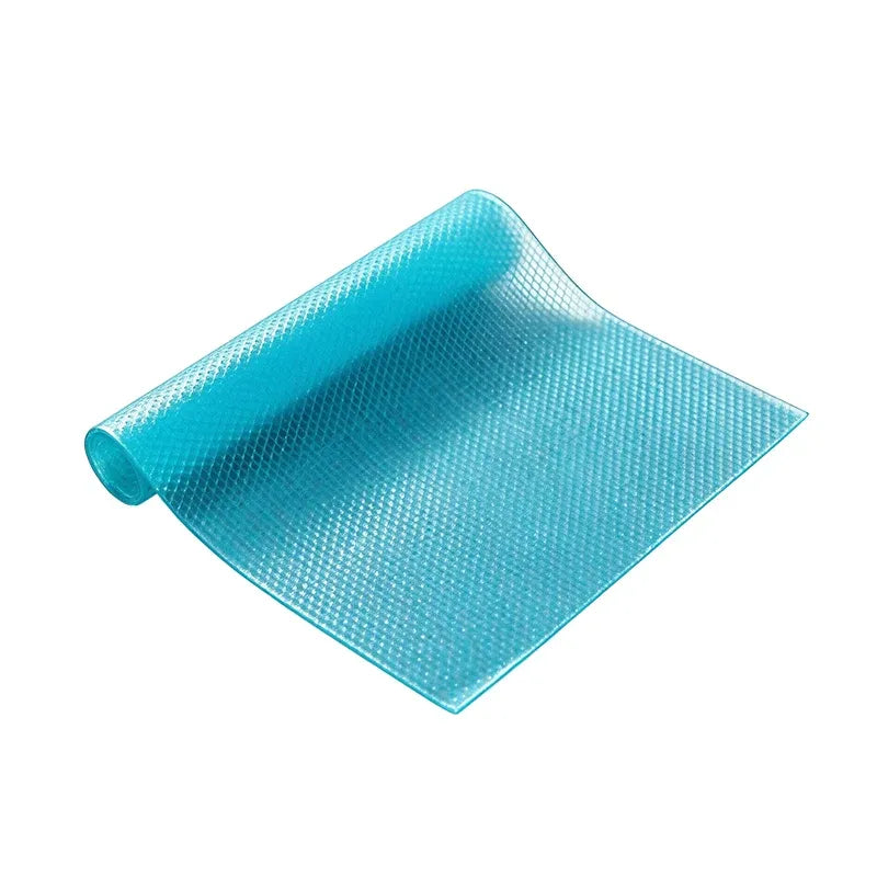 ⭐🧊50% OFF NOW! Waterproof EVA Fridge Shelf Liners‑Anti‑Slip Refrigerator Mats, Cut‑to‑Size Washable Fridge Drawer Protector for Kitchen Refrigerator Organization