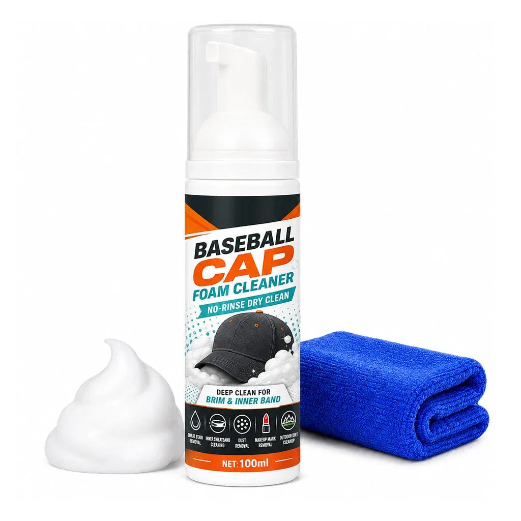 🔥😍No-Rinse Baseball Cap Foam Cleaner