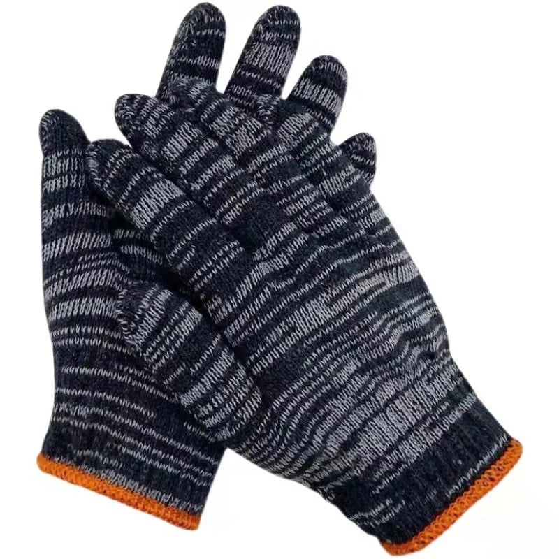 10-Gauge Knitted Durable Protective Work Gloves