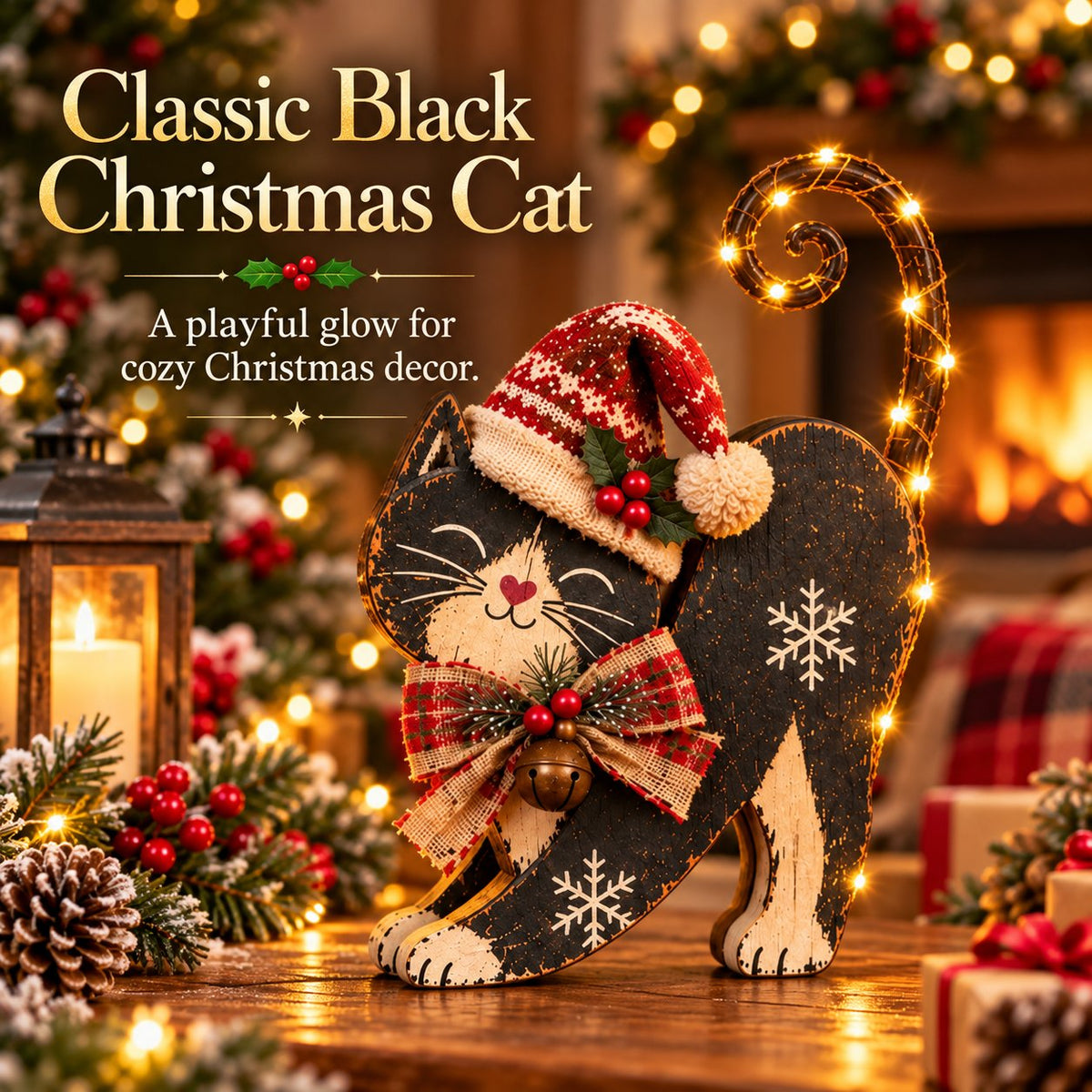 ๐ Vintage Christmas Cards with LED Lighting โ 3 Designs | Warm White Light and Remote Control