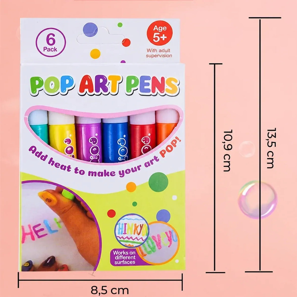 🌈3D Relief Art Pen – Turn Flat Drawings Into Touchable 3D Art
