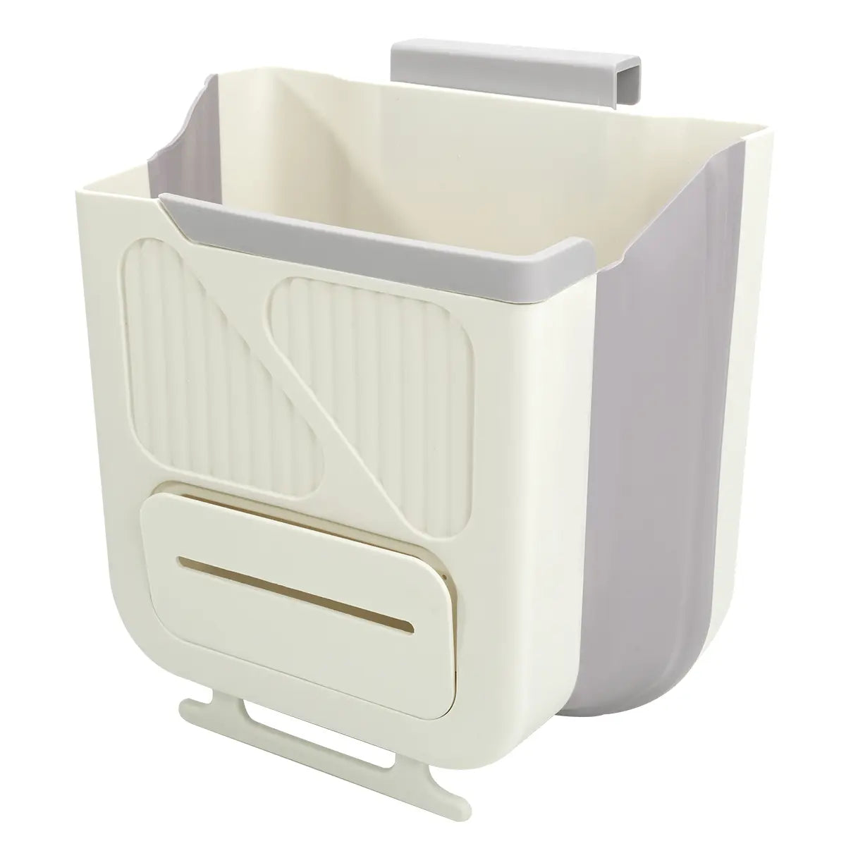 2026 New Hanging Bin for Kitchen Cabinet Doors, Plastic Folding Garbage Bin for Cabinet🗑️ - image 12