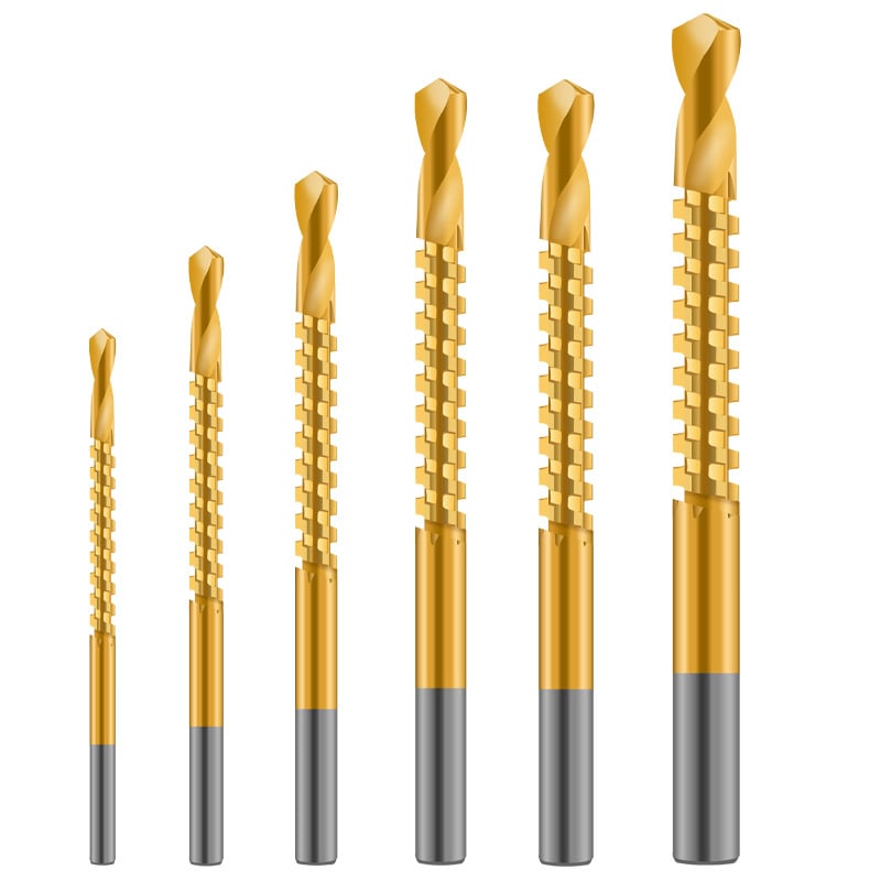 🛠️ Limited-Time 50% OFF – High-Speed Steel Serrated Wood Drill Bit Set