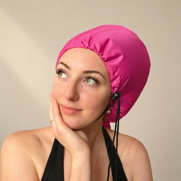 π Hands-Free Hair Dryer Bonnet β Adjustable Universal-Fit Hose, Low-Heat Drying for Safer, Comfortable Hair Care