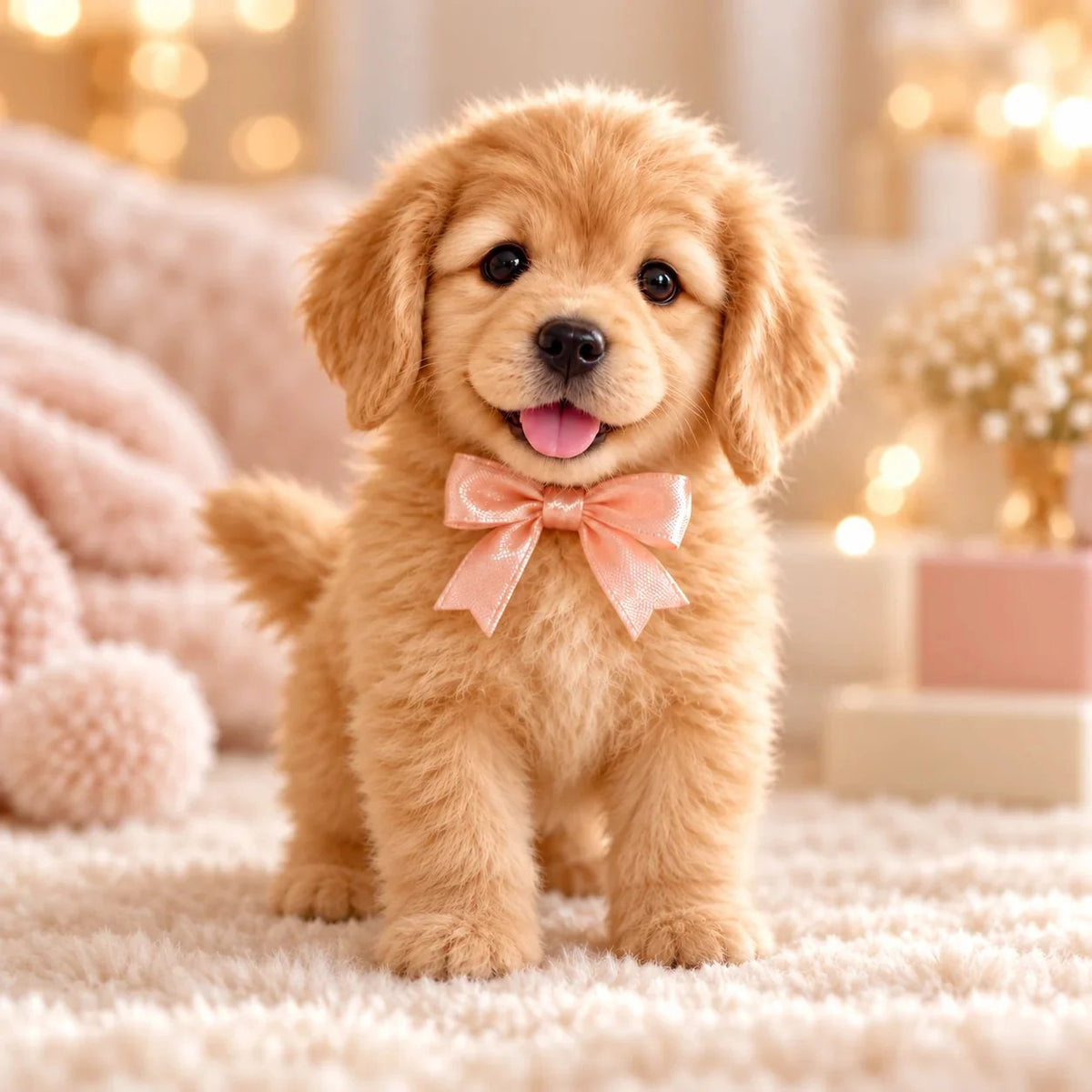 Last Day 50% OFF🐕🐾 Realistic Robot Golden Retriever Puppy