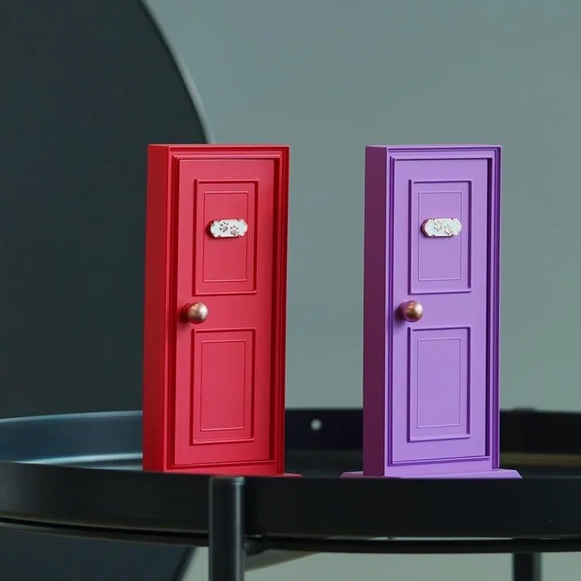 🚪🌟Open the Door to Light – Mini Door Night Light, Soft Ambient Glow & Creative Home Decor💡
