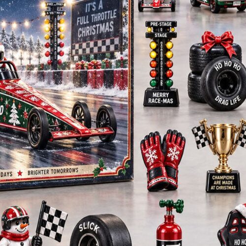 HOT Christmas Drag Racing Advent Calendar 2026