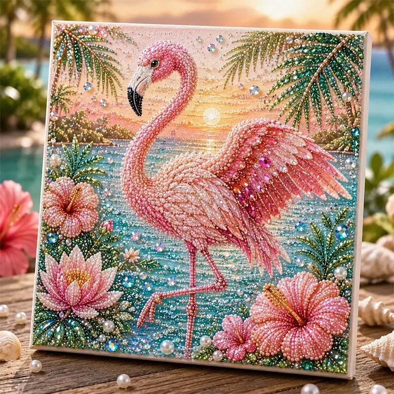 ๐ Last Day Special Price๐ฆ๐ Highland Cow Pearl Art DIY Kit โ Relaxing DIY Craft to Create Stunning Coastal Artwork (๐ฆBuy 4 Free Shipping)