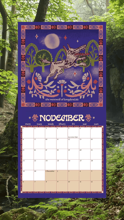 FOLKTALES WITHIN THE PEAK DISTRICT CALENDAR 2027
