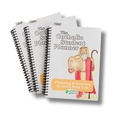 ✨ The Catholic Student Planner — A Faith-Filled Planner To Help Kids Stay Organized, Reflect & Grow