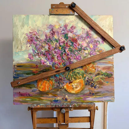 ⏳ Last Day 49% OFF – 🎨 Adjustable Artist Hand Rest | Wooden Painting Support Tool with Rotating Arms & Locking Knobs for Steadier Detail Work and Smudge-Free Canvas Painting 🖌️