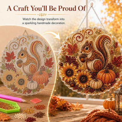Autumn Diamond Painting Hanging Ornament