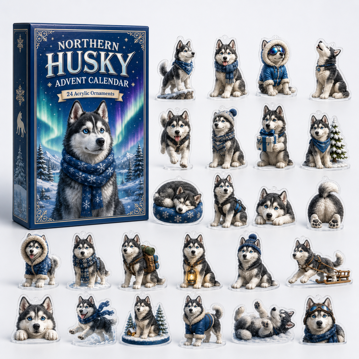 Northern Husky Advent Calendar 2026 – 24 Husky Christmas Surprises