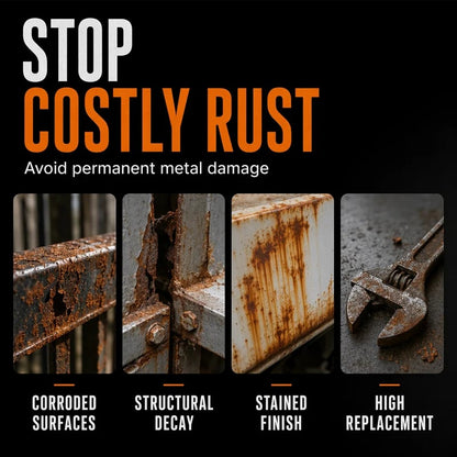 Metal Rust Protection Black Repair Paste