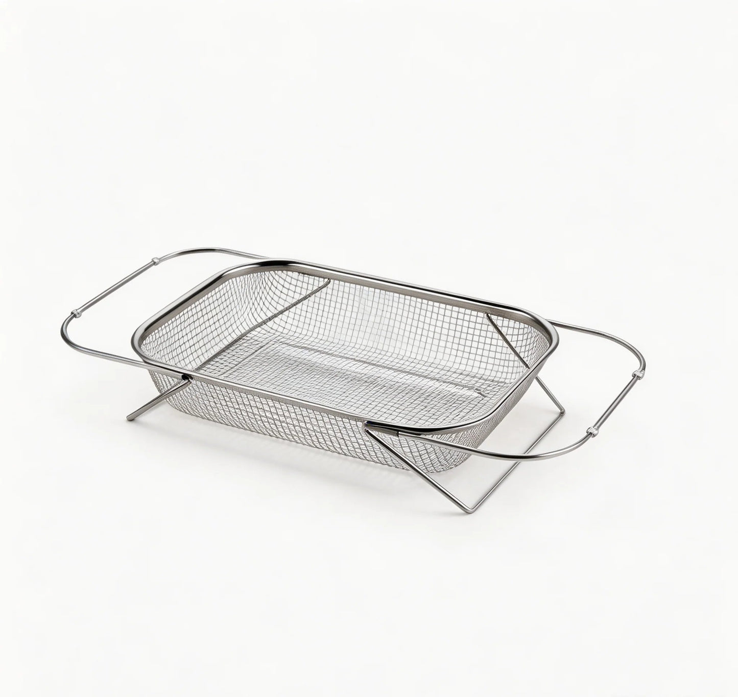 Stainless Steel Expandable Over-The-Sink Colander