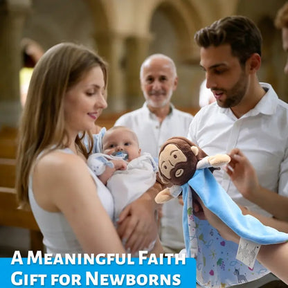 ✝️Jesus Baby Lovey Security Blanket❤️Faith, Love, Safe & Comfort In Every Hug🤗