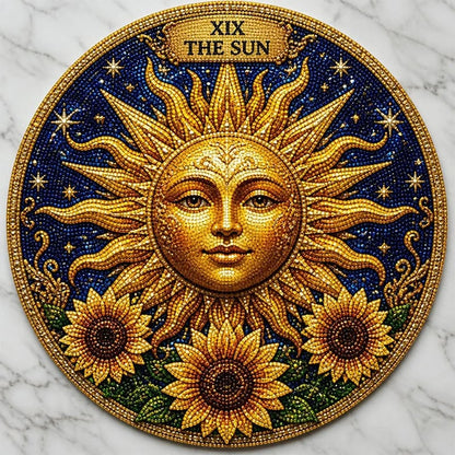 🔥 LAST DAY 49% OFF – 🔮 Premium 5D Diamond 12 Major Arcana Tarot Art Kit | Luxury Flocked Canvas with Scratch-Resistant Non-Fading Diamond Beads DIY Handmade Spiritual Decor 🌙💎✨