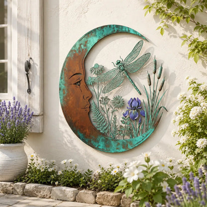 🌜Dragonfly Moon Wall Decor