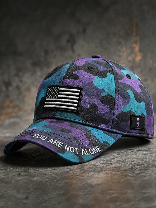 Veteran Suicide Prevention Awareness Baseball Cap