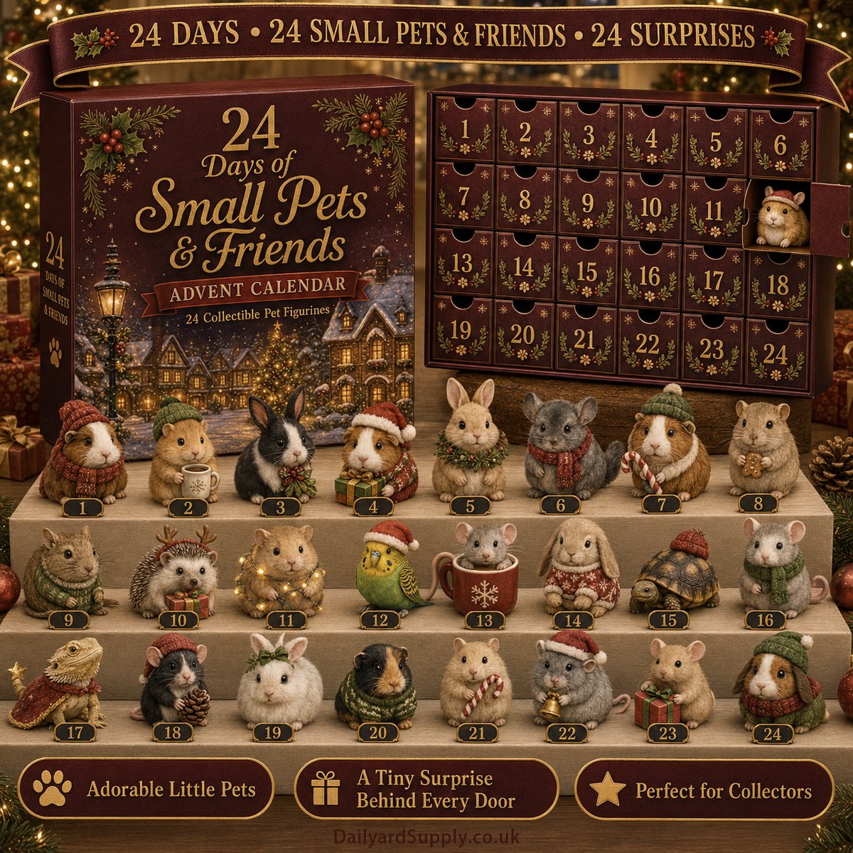 🐹 24 Days of Small Pets & Friends Advent Calendar