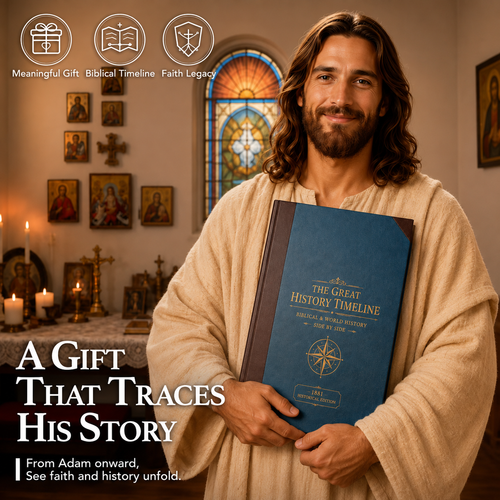 📜 SPECIAL OFFER | Synchronological History Chart – 6,000 Years of Biblical & World Events in One Fold-Out Timeline