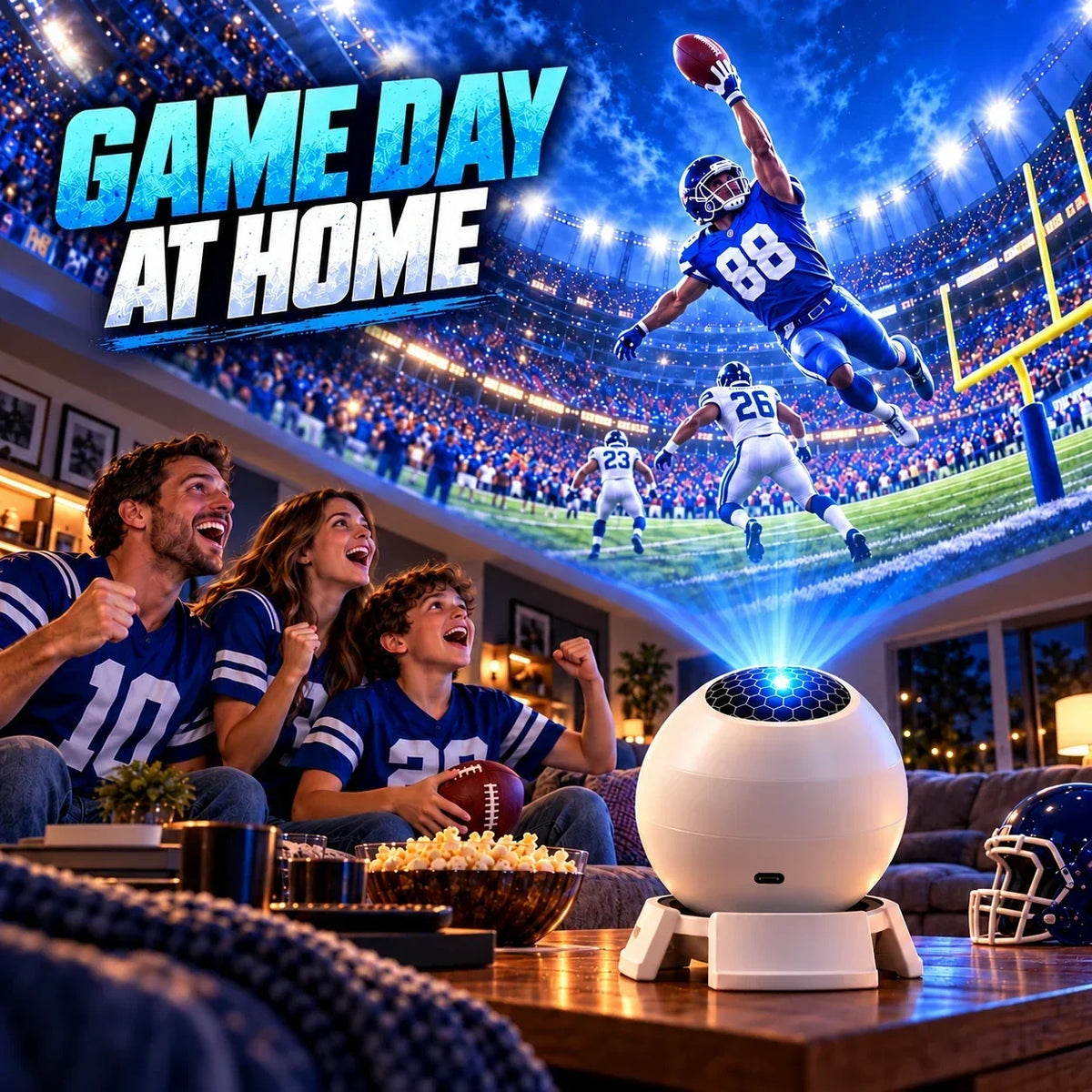 Football Stadium Room Projector – Turn Any Room Into Game Night
