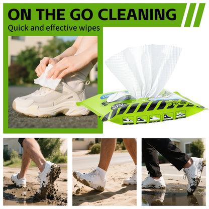 💥🏆 Foam Shoe Cleaning Kit – Sneaker Cleaner With Brush & Microfiber Towel ✨