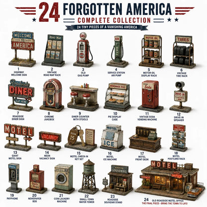 🔥😍🇺🇸✨ Forgotten America Advent Calendar 2026 – 24 Days of Roadside Memories 🏨🍔⛽