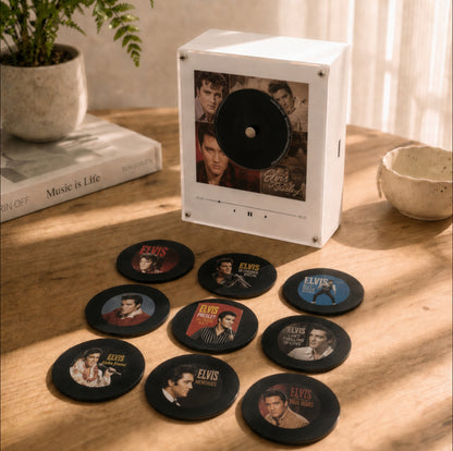🎤 Iconic Pop Star NFC Fridge Magnet Music Player | Retro Vinyl Style Decor 🎵