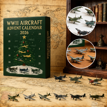 2026 Aircraft Advent Calendar – World War II Plane Collection