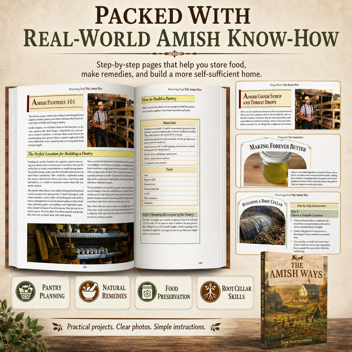 Practical Self-Sufficiency Guide – Food, Pantry & Homestead Skills