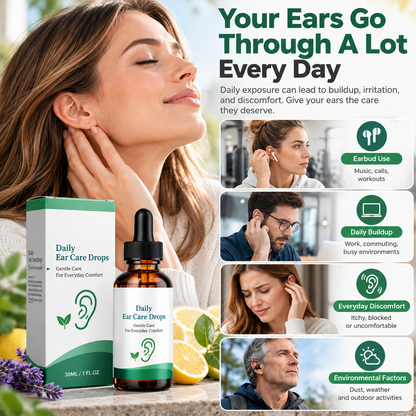 💧 Ear Care Drops | Easy Dropper Personal Care Formula