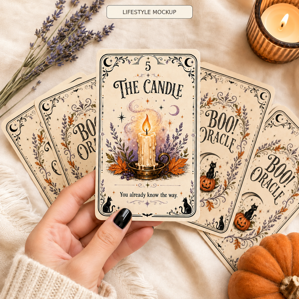 🎃 31 Nights of Halloween™ Oracle Deck | 31 Daily Spooky Messages for October