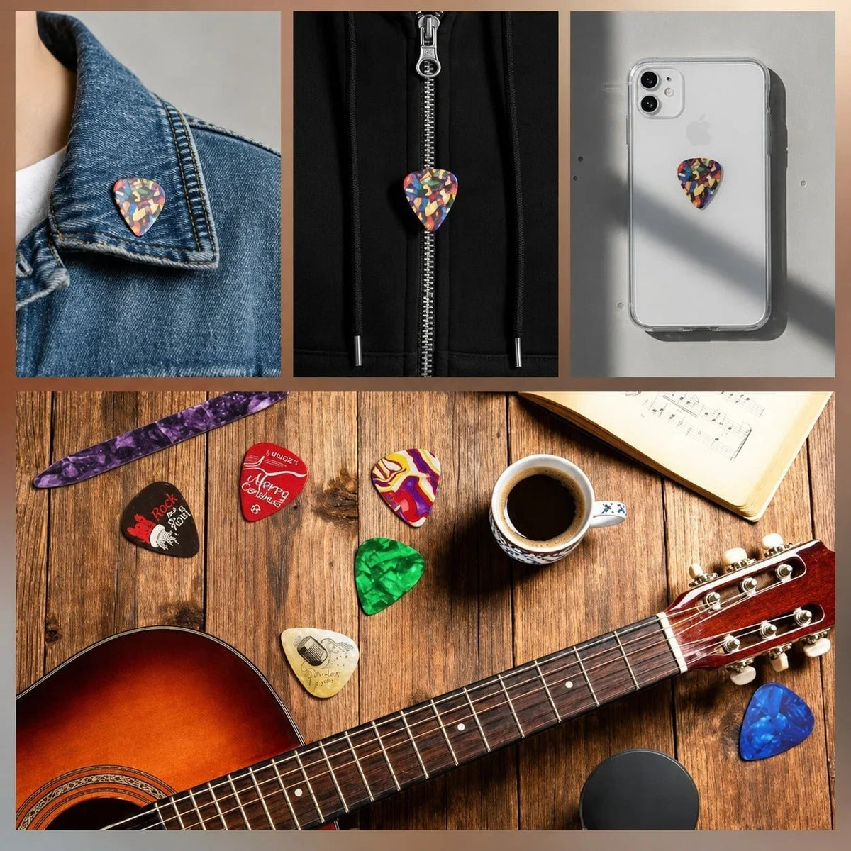 🎸 Guitar Pick Countdown Calendar