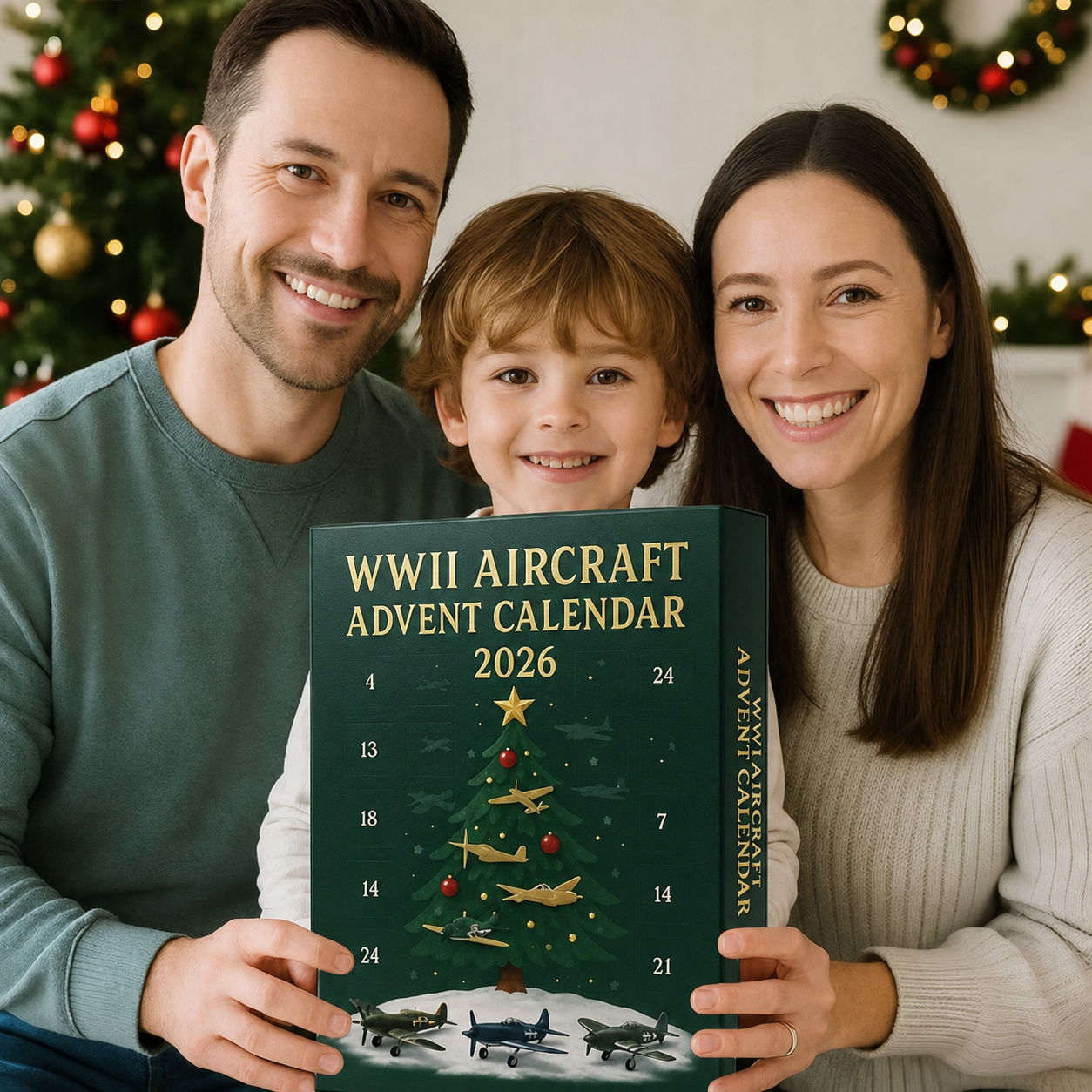 2026 Aircraft Advent Calendar – World War II Plane Collection