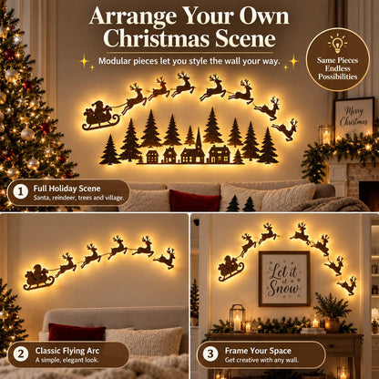 🎄🦌Magical Reindeer Christmas Wall Light