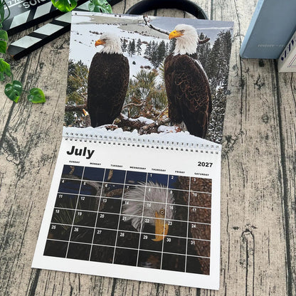 Jackie & Shadow 2027 Bald Eagle Wall Calendar