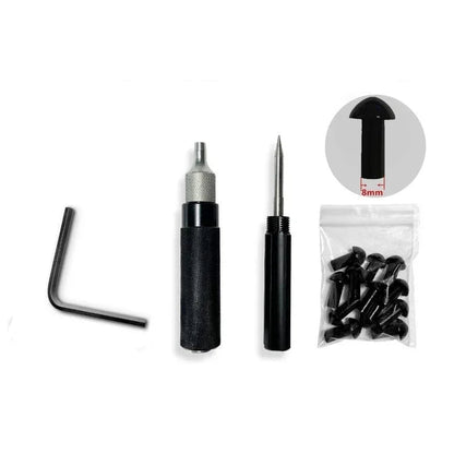 Car & Motorcycle Tire Repair Plugger Kit