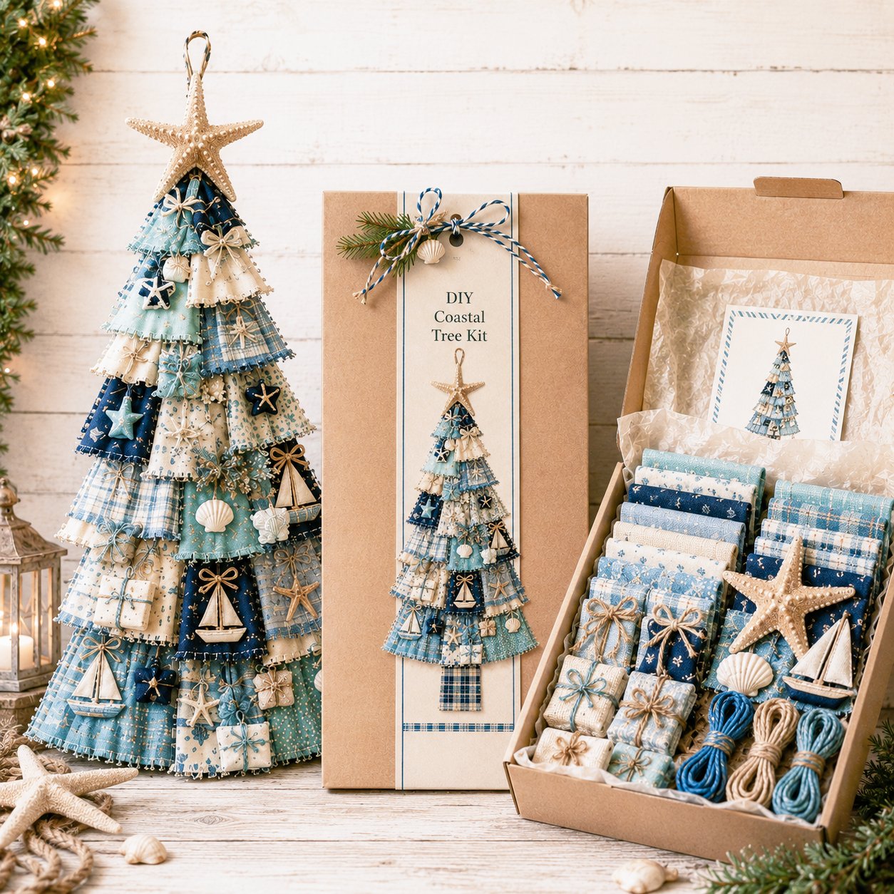 ⏳ Last Day 49% OFF – 🎄Beginner-Friendly DIY Oversized Patchwork Christmas Tree Door Hanging Kit | Complete Kit with All Tools & Step-by-Step Guide Included 💕