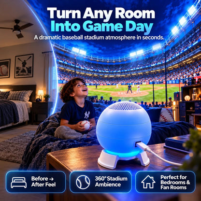 ⚾ Baseball Stadium Projection Light – Game-Day Room Decor