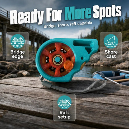 🔥HOT SALE🔥Portable Rodless Pocket Fishing Reel Device