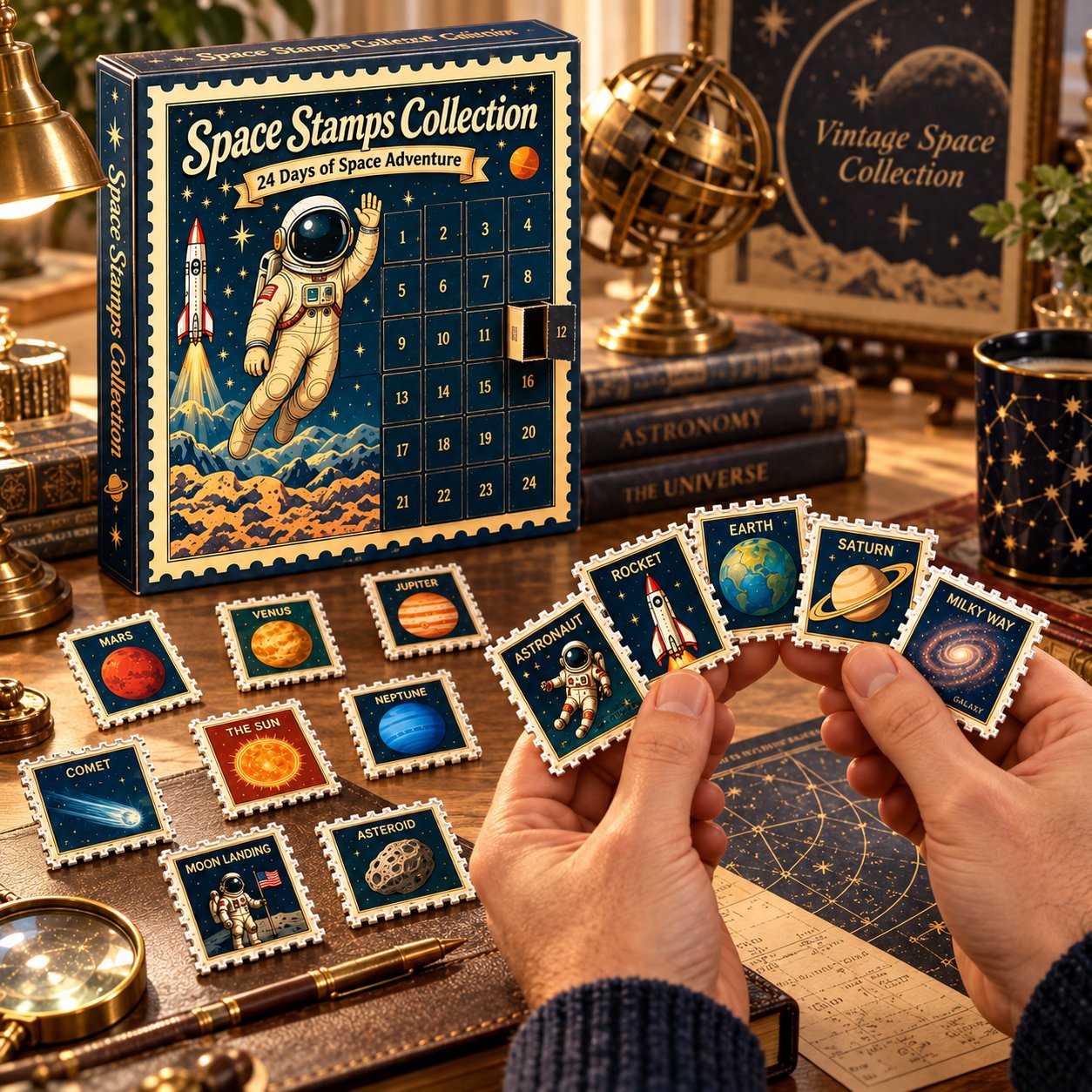 🌌 Explore the Infinite Cosmos: 24 DAYS Cosmic Galaxy Advent Calendar
