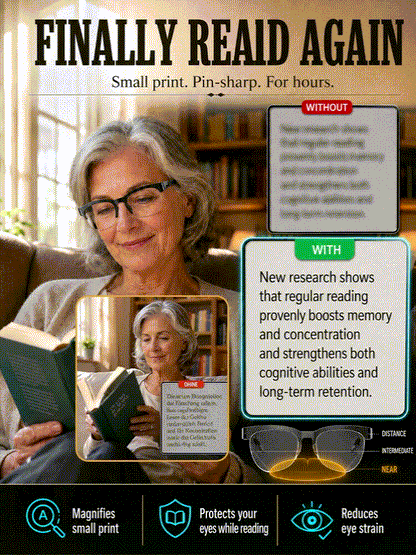 AI Smart Long Battery Life Wireless Bluetooth 6.0 Translation Glasses