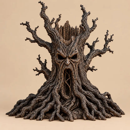 🎃 Giant Haunted Tree Yard Light | Glowing Halloween Sculpture