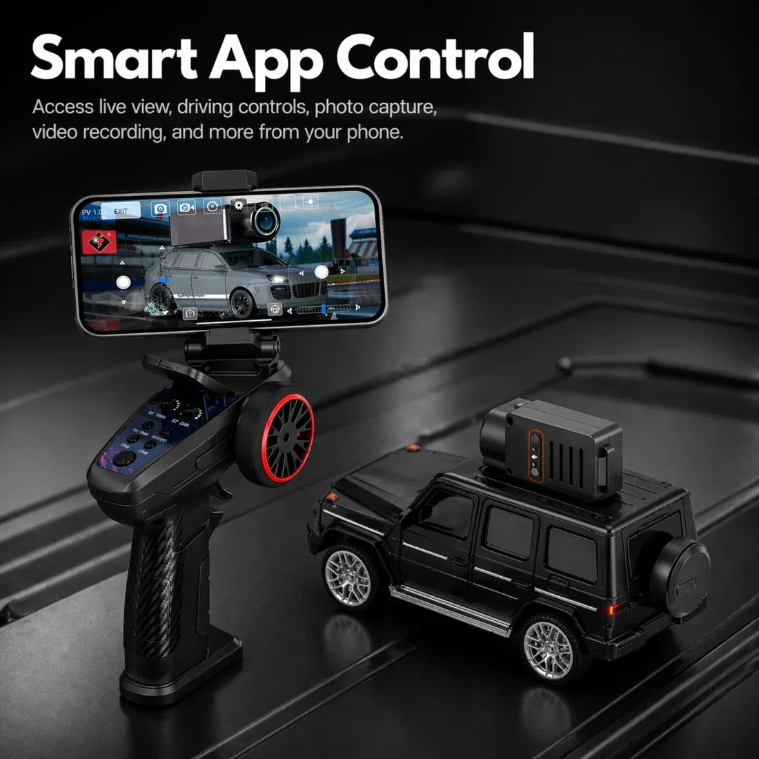 Mini HD FPV Micro Desktop Racing RC Car