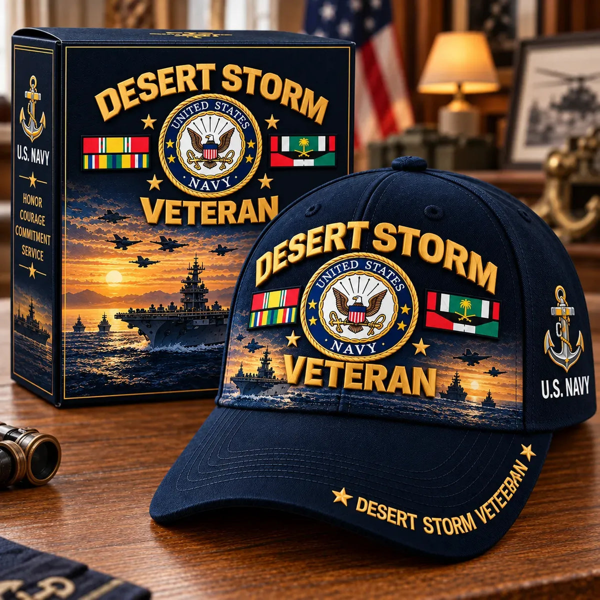 🎖️ Desert Storm Veteran Cap – Your Service. Your Pride. (1991–2026 - 35TH ANNIVERSARY)