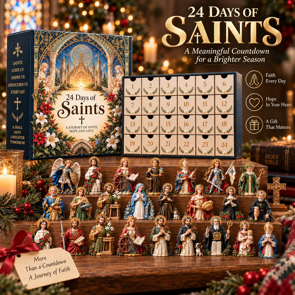 👑 24 Days of Saints Advent Calendar