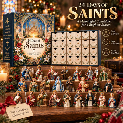 👑 24 Days of Saints Advent Calendar