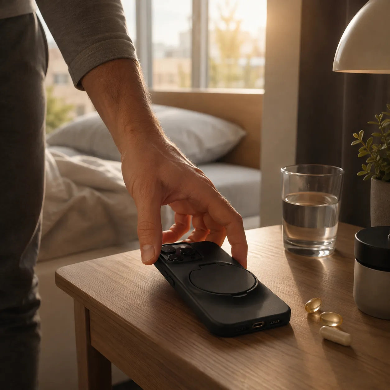 Hidden Storage Compartment Phone | Rugged Protective Cover with Hidden Storage Space for Daily Essentials, Travel Gear & On-The-Go Convenience ✨