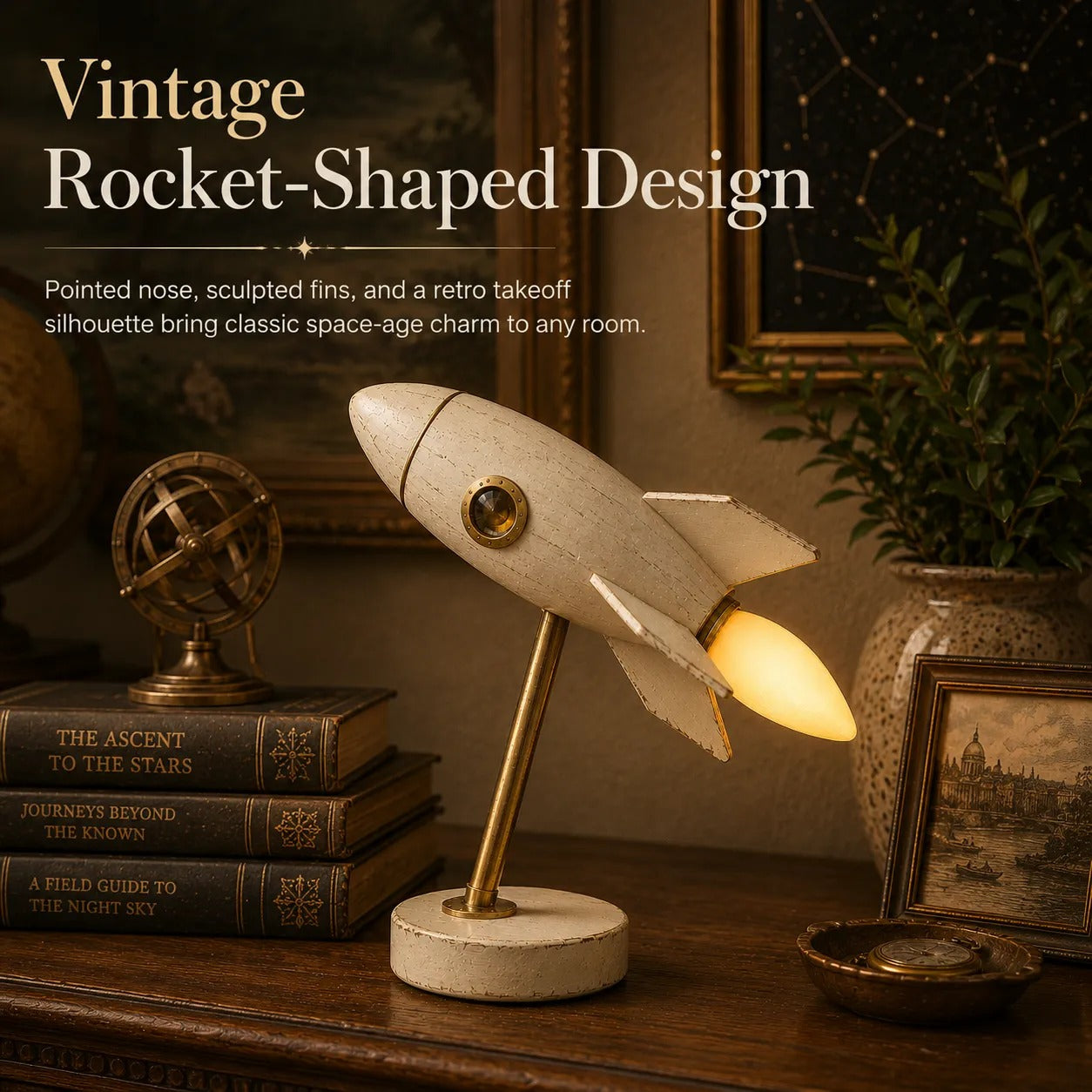 ✨Vintage Rocket Accent Light